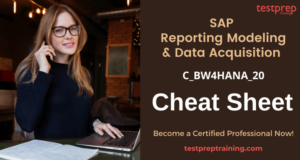 C_BW4HANA_20 SAP Reporting Modeling & Data Acquisition Cheat Sheet