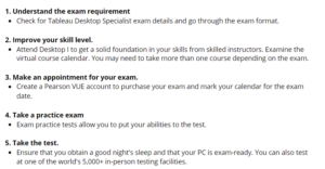 How to pass the Tableau Desktop Specialist Exam? - Blog