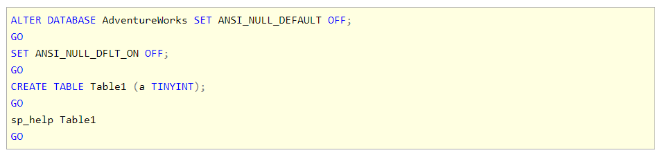 Implement data types and NULLs  Testprep Training Tutorials