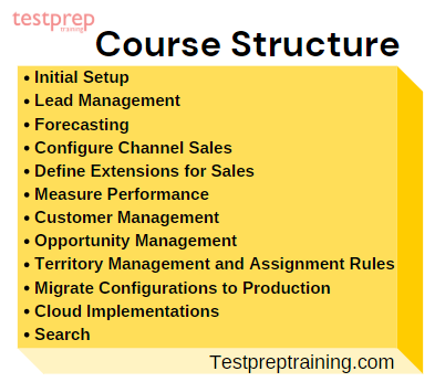 Oracle CX Sales 2020 Implementation Essentials coirse structure