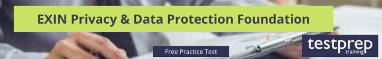 EXIN Privacy & Data Protection Foundation free practice test