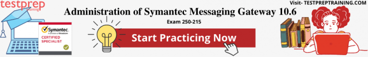 Symantec Exam 250-215 Practice Tests