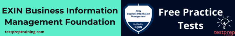 EXIN Business Information Management Foundation free practice tests