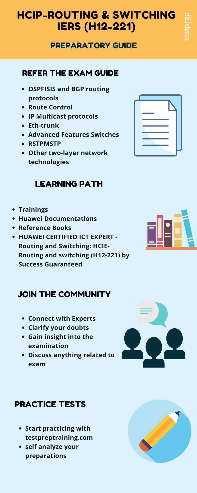 Preparatory Guide for HCIP-Routing & Switching IERS (H12-221) 