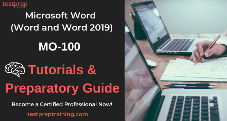 Microsoft Word (Word and Word 2019) tutorials and preparatory guide