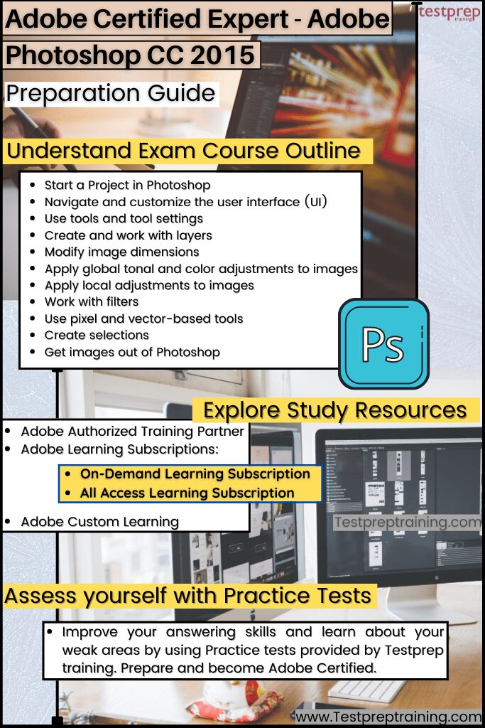 adobe photoshop certification study guide