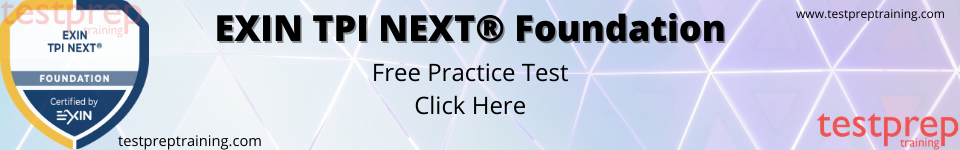 EXIN TPI NEXT Foundation Free Test