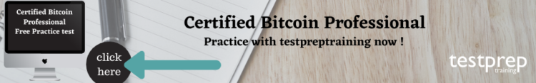 Certified Bitcoin Professional free practice test 