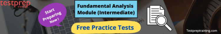 Fundamental Analysis Module Practice Tests 