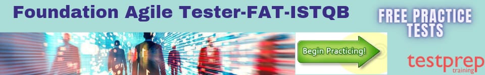 Foundation Agile Tester-FAT-ISTQB practice tests