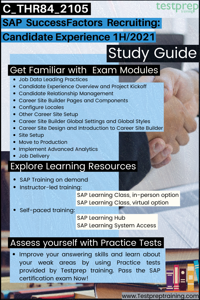 Exam C_THR84_2205 Details