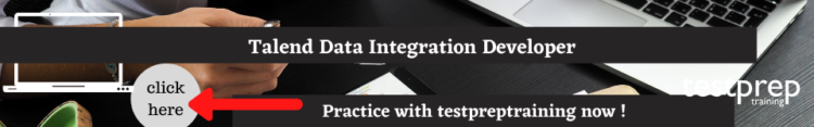 Talend Data Integration Developer  free practice test