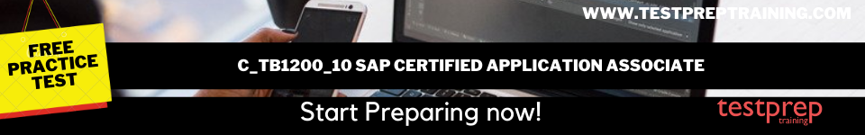 C_TB1200_10 SAP Certified Application Associate - SAP Business One ...