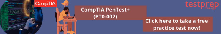 CompTIA PenTest+ (PT0-002) practice tests
