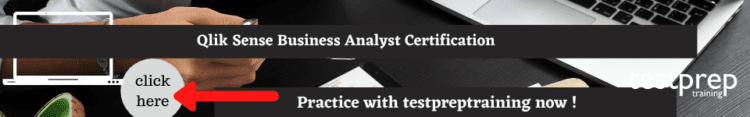 Qlik Sense Business Analyst Certification  free practice test