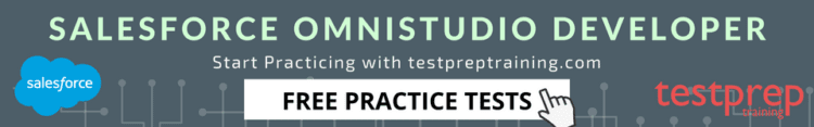 Salesforce OmniStudio Developer - Testprep Training Tutorials