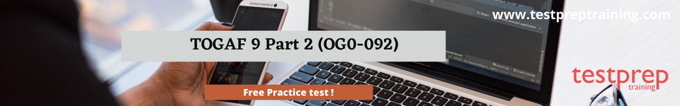 TOGAF 9 Part 2 free practice test