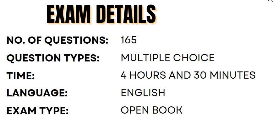 Exam Details