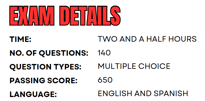 pci exam details